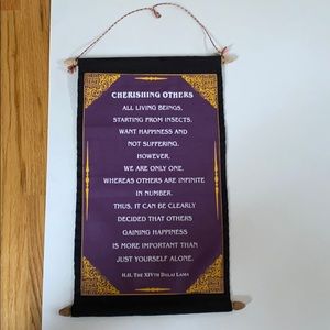 The XIVth Dalai Lama Scroll